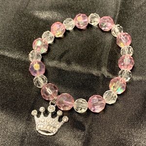 Beaded charm bracelet